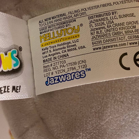 Squishmallows Dumbo Elephant 5" Disney Plush Stuffed Animal Mini Squishmallow - Picture 9 of 10